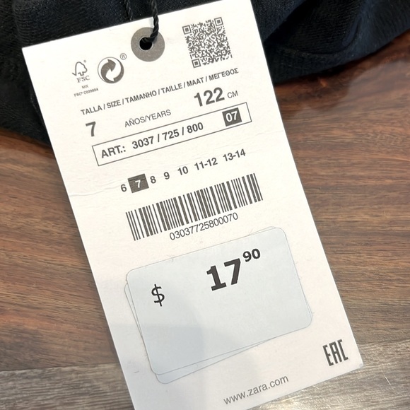 Zara - Girls Jeggings (Size 7) - Picture 6 of 6